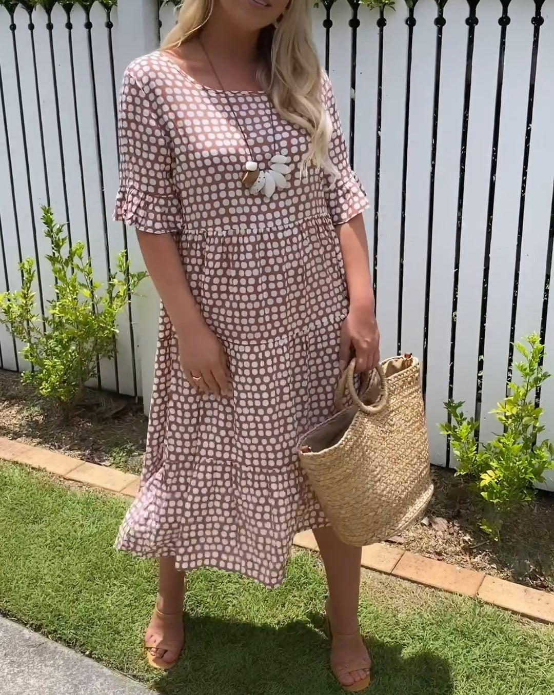Maddison - Ocean Breeze Summer Dress