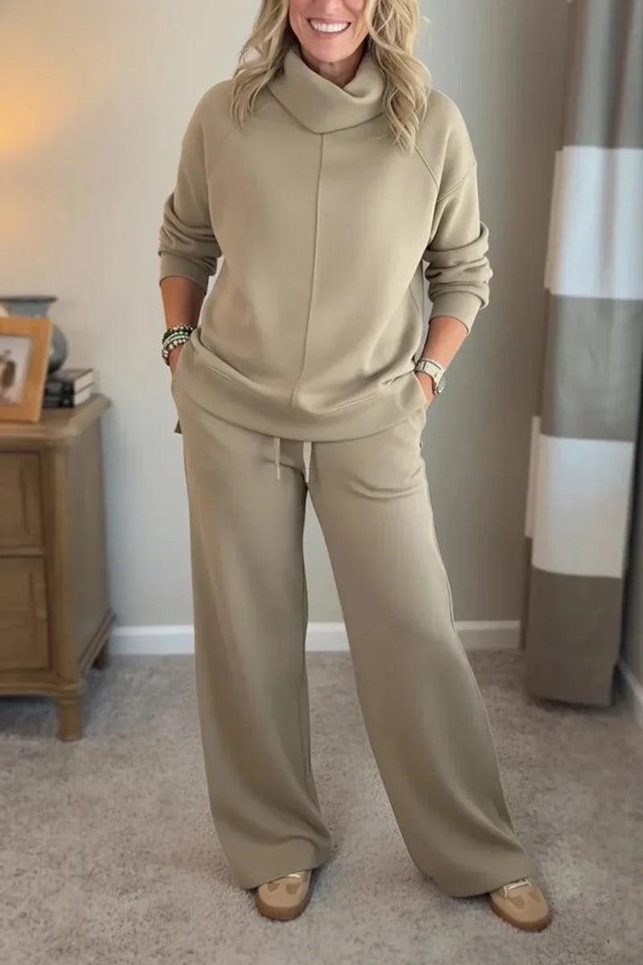 Farah™ Comfortable Set | Coordinated Top and Pants