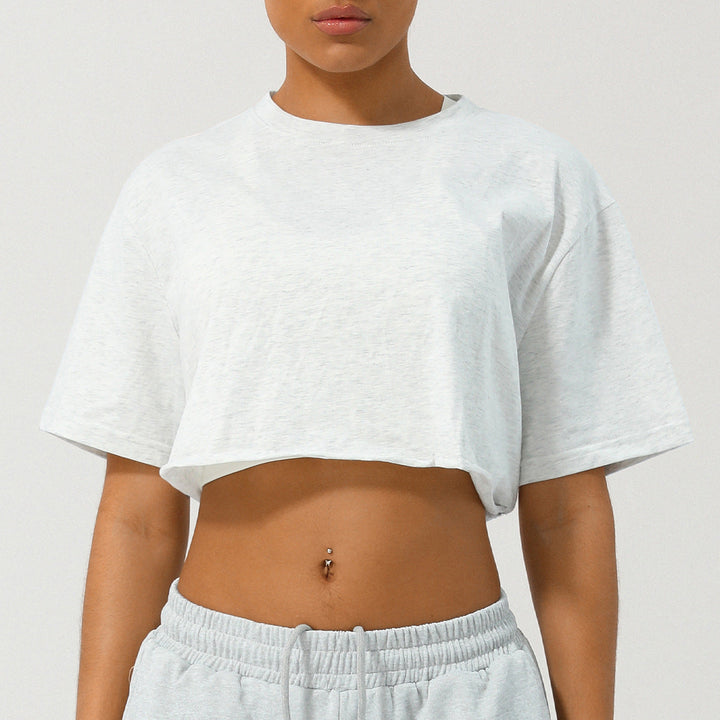 CASSIA™ | Women Relaxed Fit Crop Tee