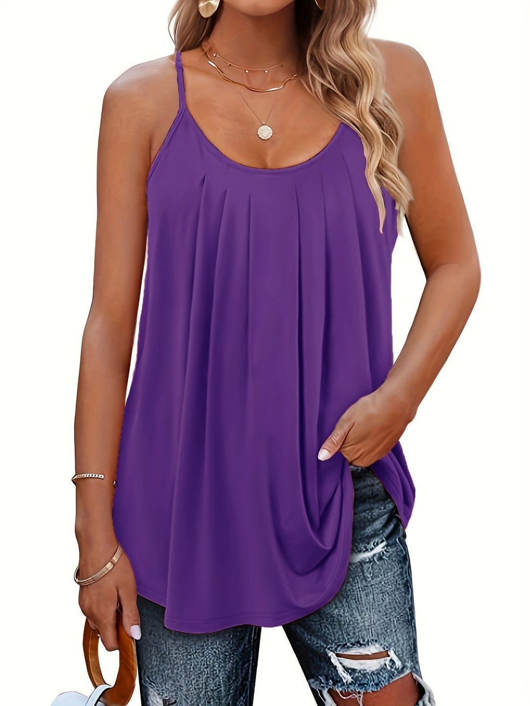 MILA™ | Women Lightweight Spaghetti Strap Fit Summer Top