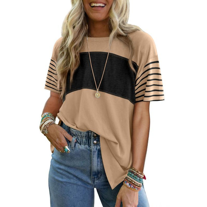 LENIX™ | Everyday Breathable Stripe Crewneck