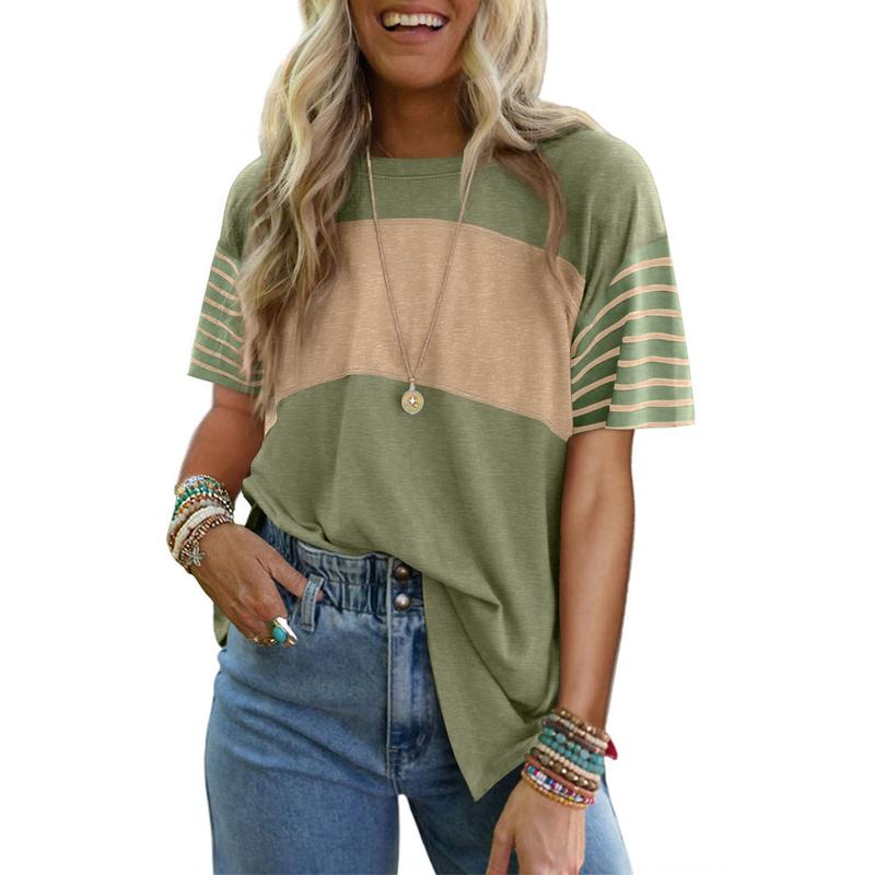 LENIX™ | Everyday Breathable Stripe Crewneck